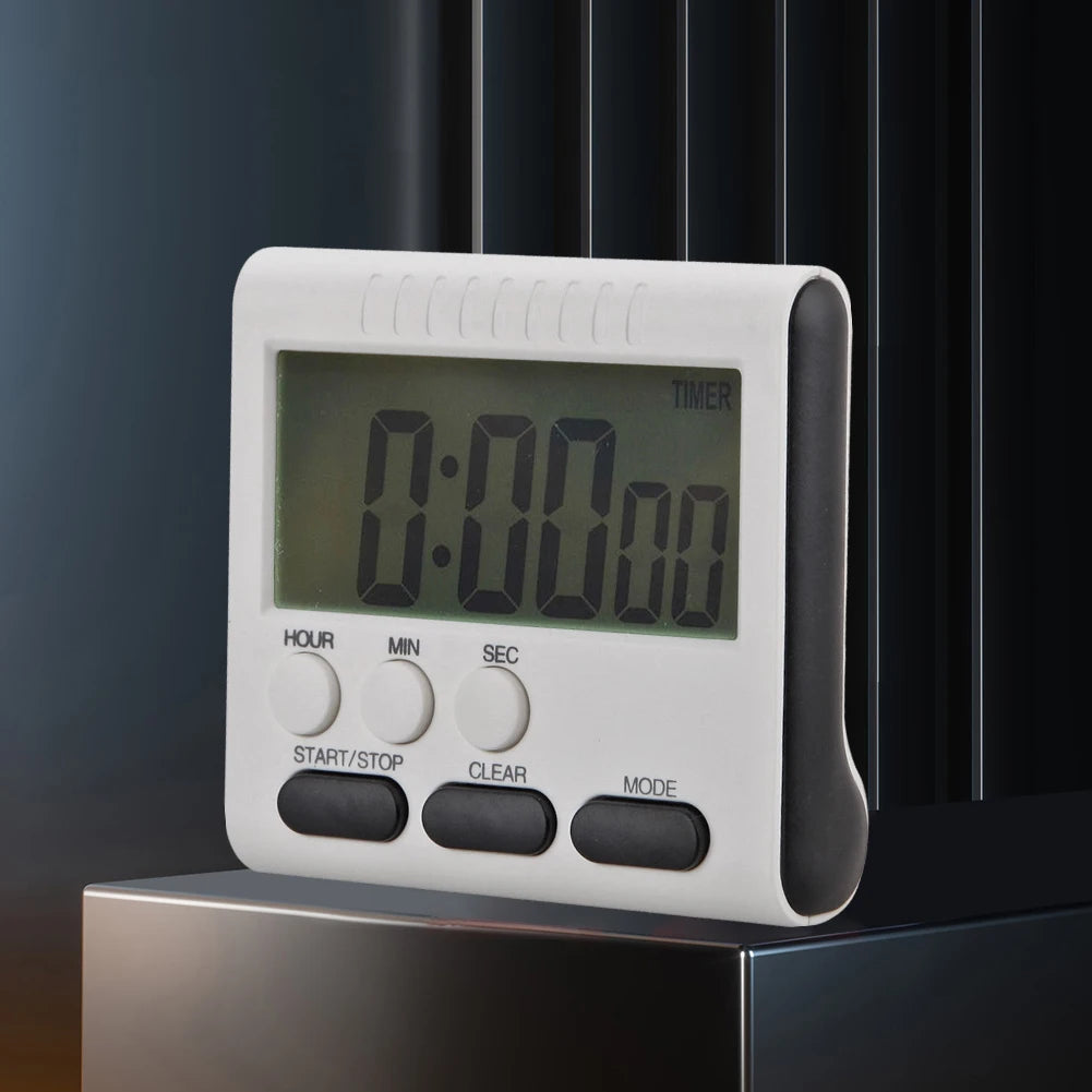 APWIKOGER Multifunction Digital Kitchen Timer 24 Hour Clock