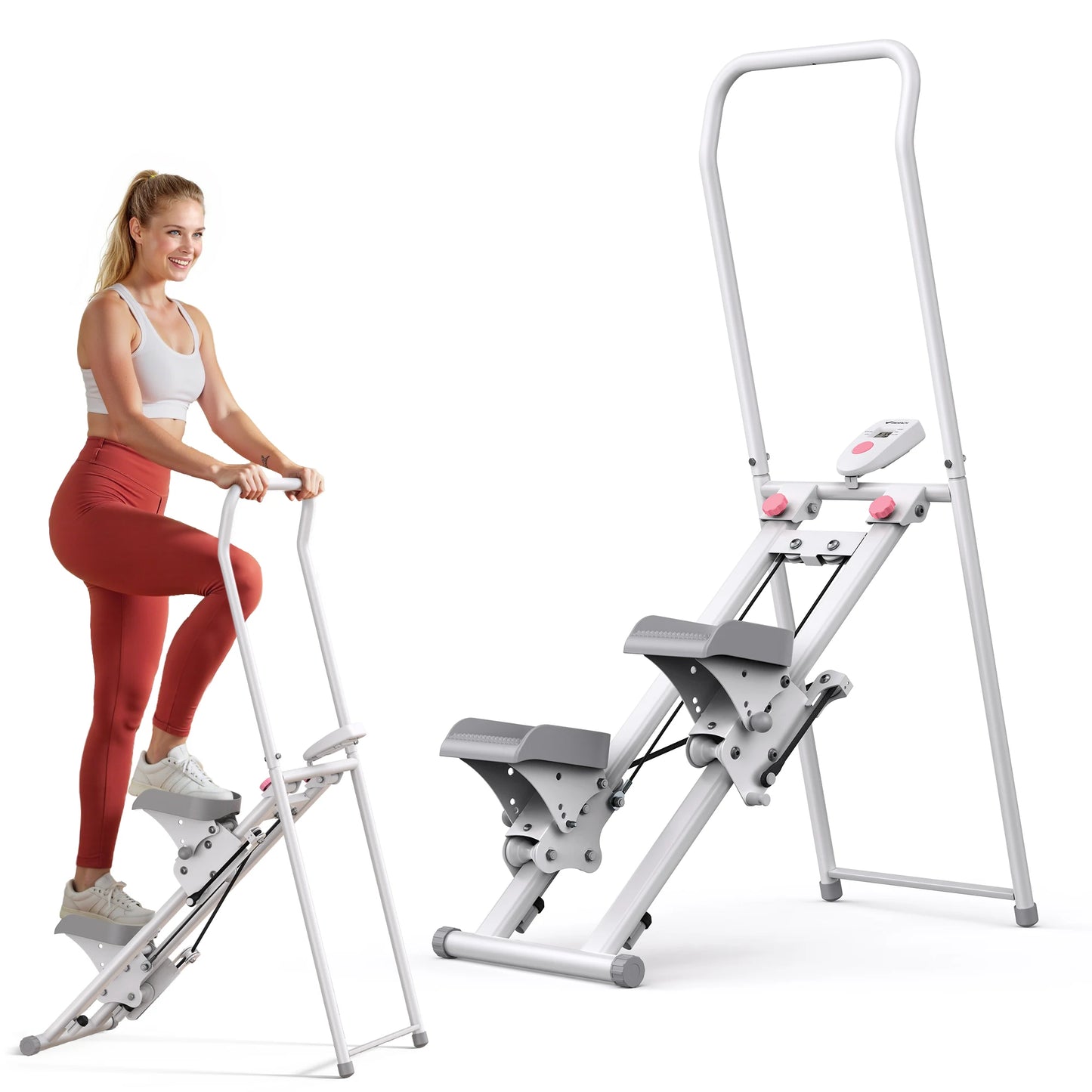 MERACH Stair Stepper Home Gym Full Body Workout Compact Folding