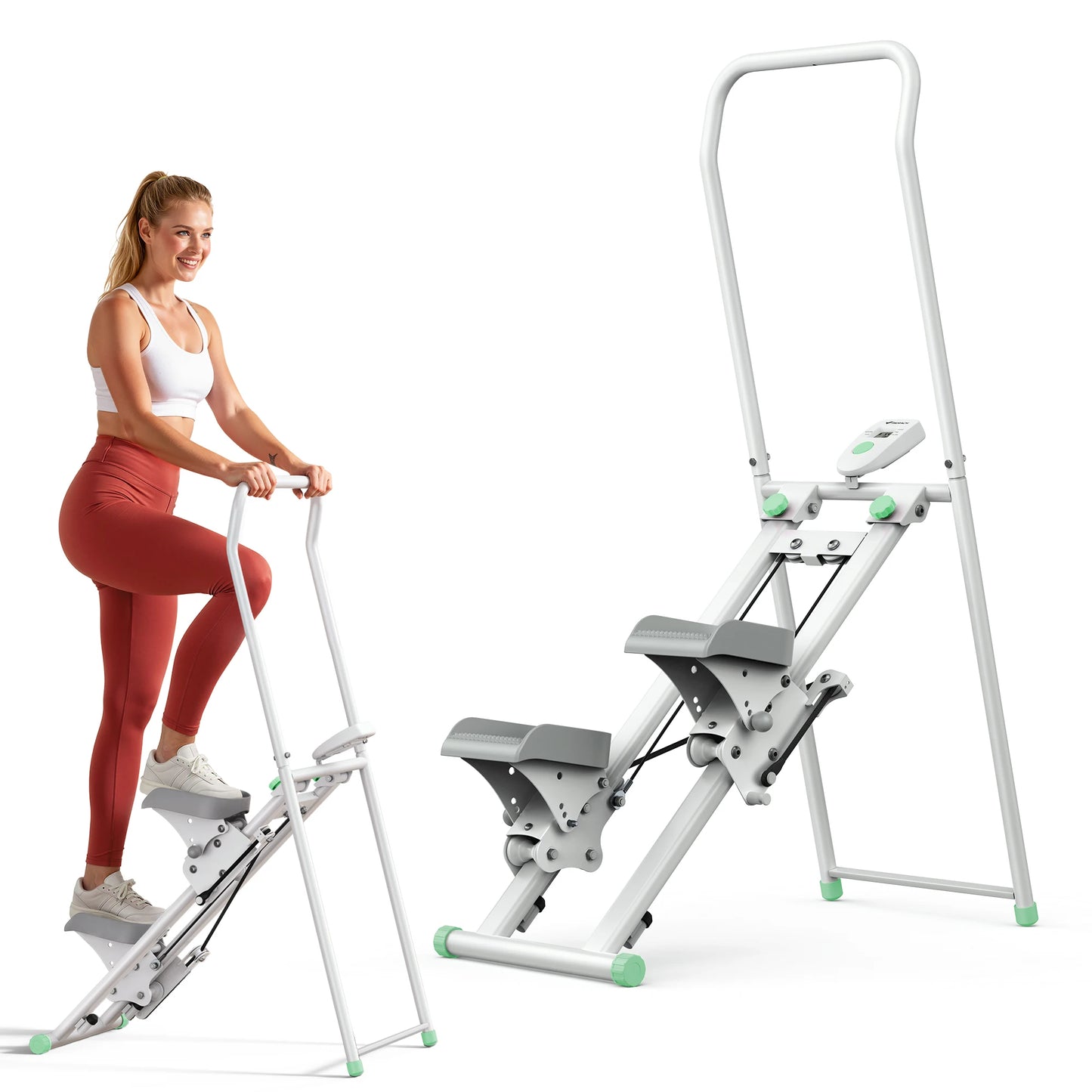 MERACH Stair Stepper Home Gym Full Body Workout Compact Folding