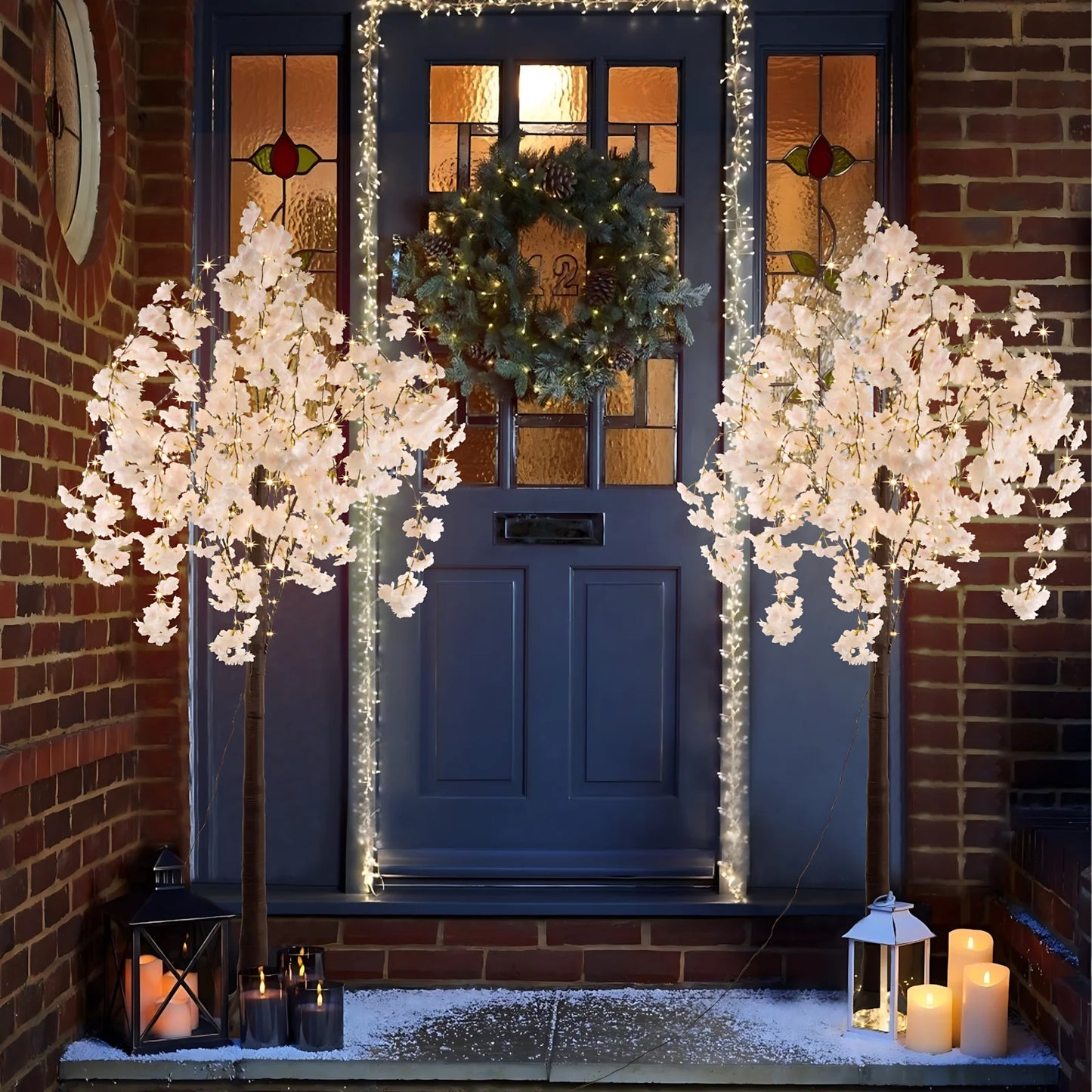 Cherry Blossom LED Tree Light Indoor Decoration 450 LEDs