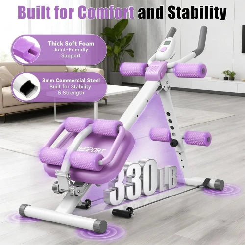 Multifunctional Ab Machine Core Trainer With Knee And Back Support