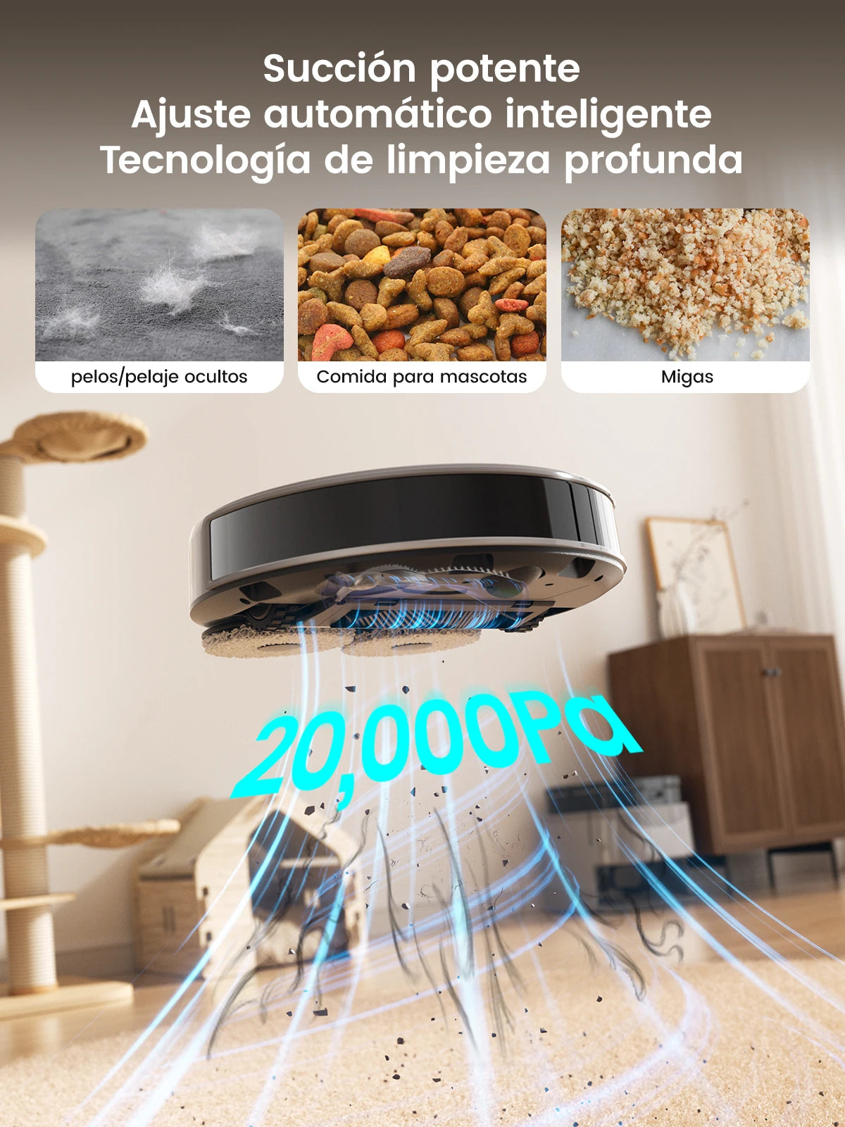 Lefant M3 Max Robot Vacuum And Mop With 20KPa Suction