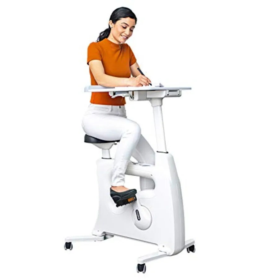 Under Desk Exercise Bike With Removable Desktop For Indoor Use