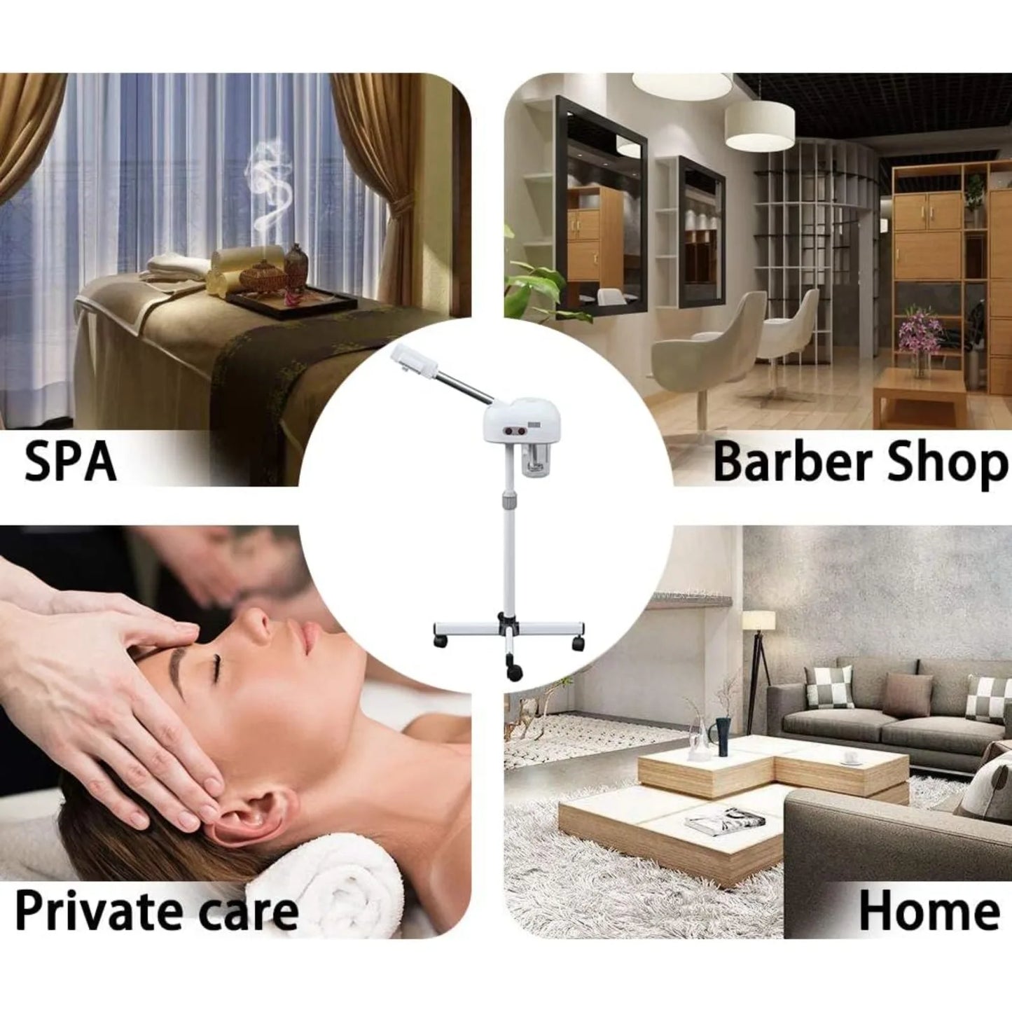 Bymaocar Facial Steamer Professional Spa Grade Home Beauty Device