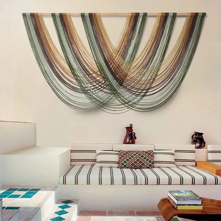 Macrame Wall Hanging Boho Decor Tapestry For Home