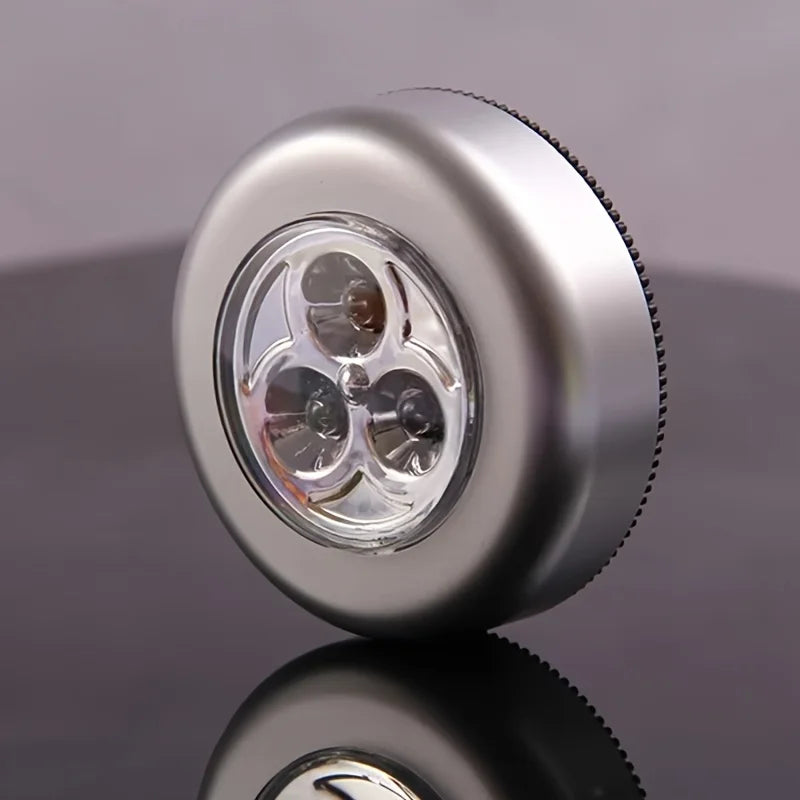 Mini LED Night Light Self Adhesive Push Light for Hallways