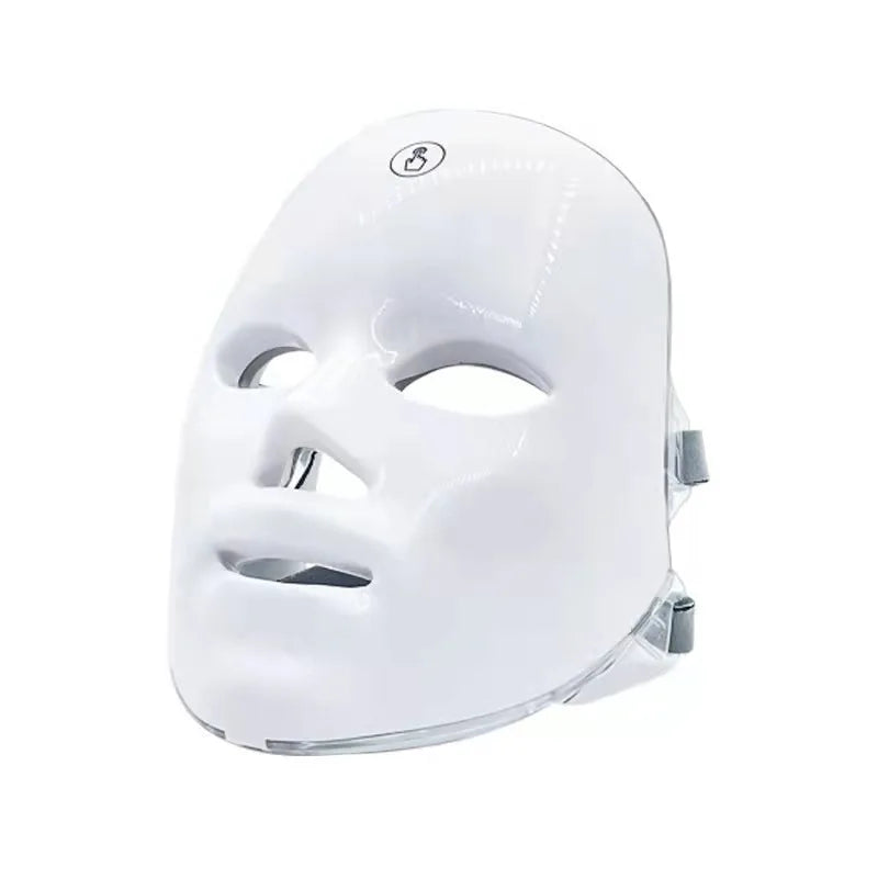 Rechargeable 7 Color LED Facial Mask For Skin Care Tool