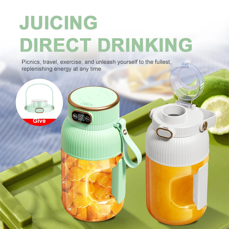 Portable Juicer Blender USB Charging Lemon Orange Fruit Cup