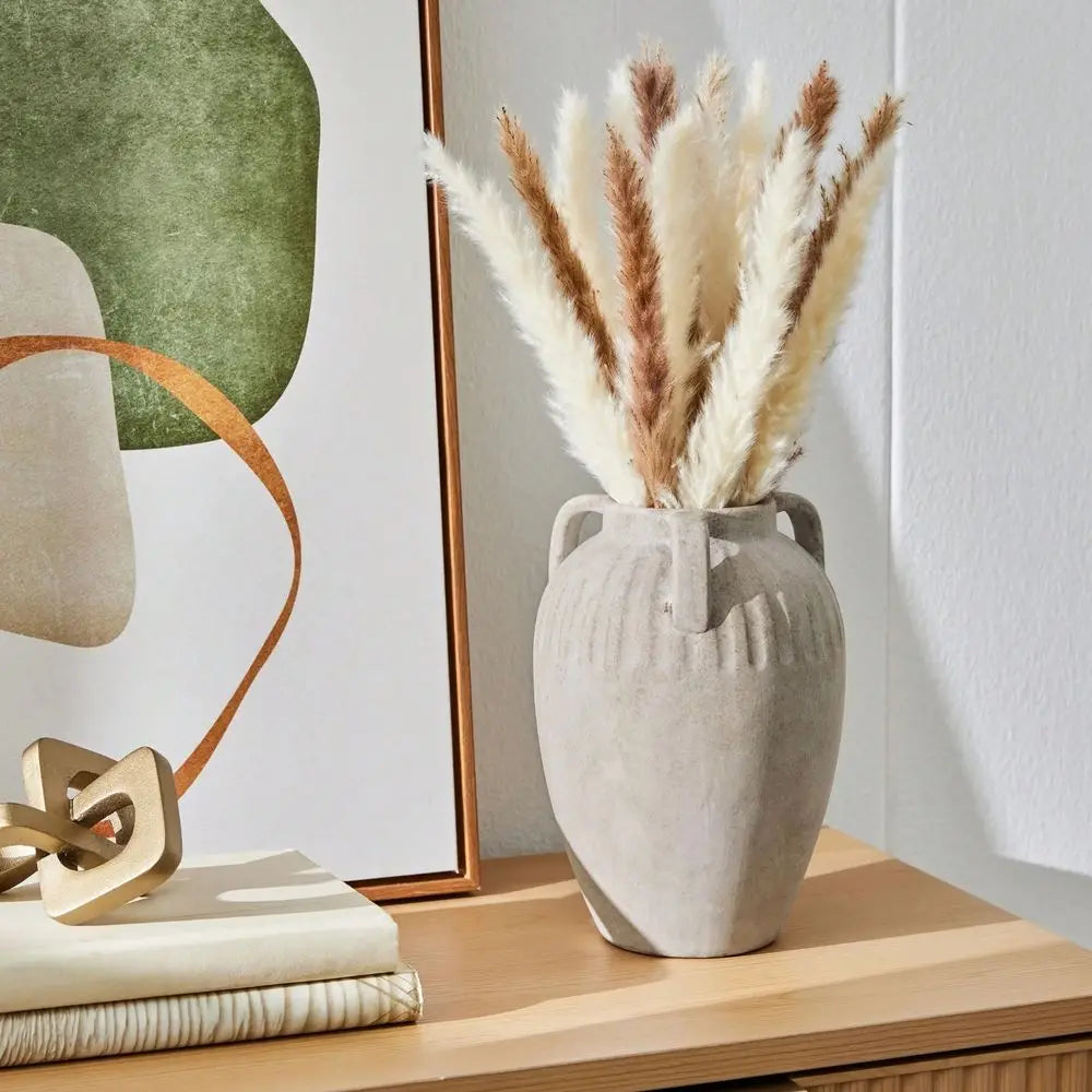 XMSJ Glass Vase With Elegant Handle Design For Modern Decor