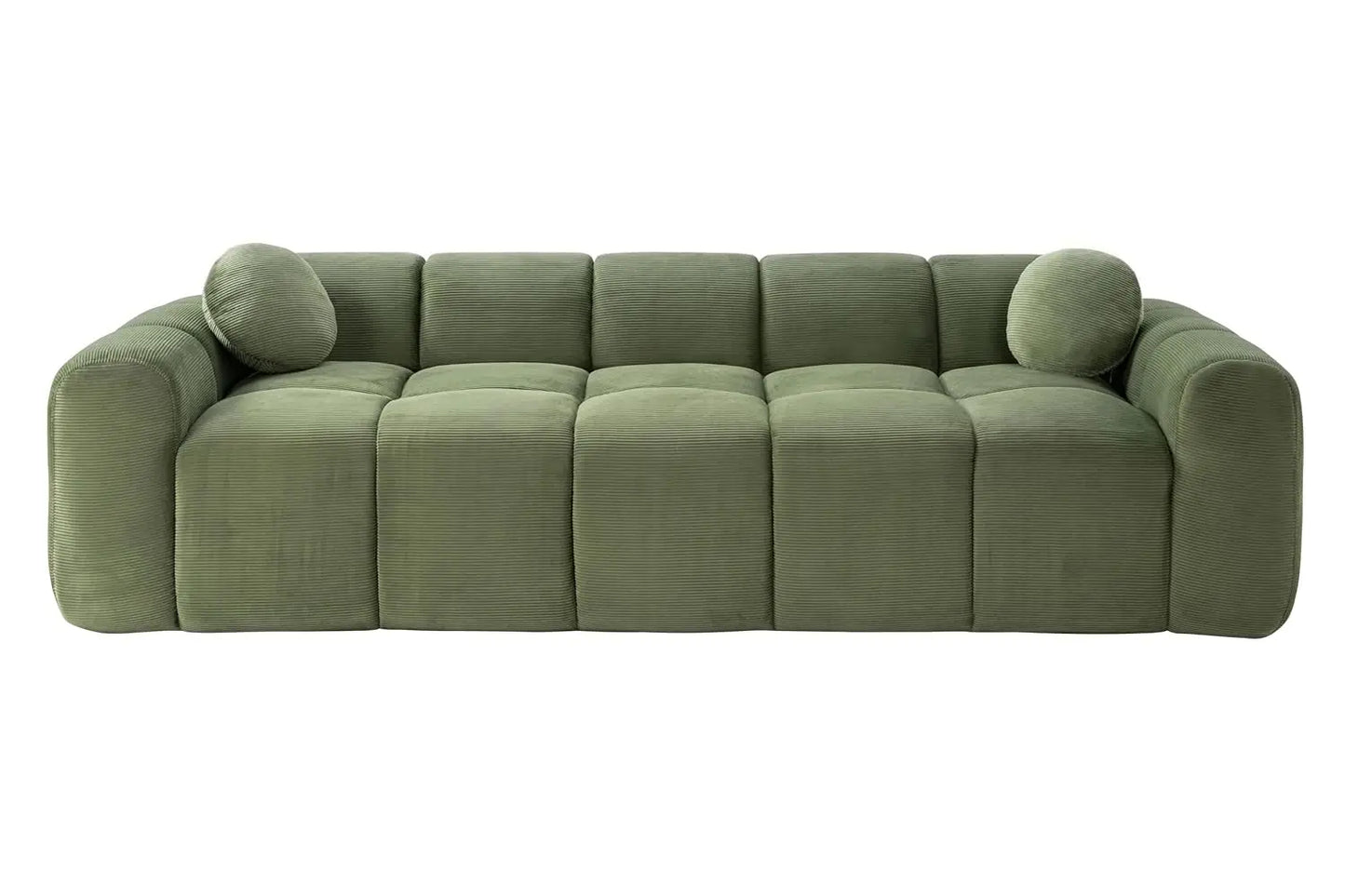 Cloud Corduroy 3 Seater Sofa Modern Oversized Loveseat