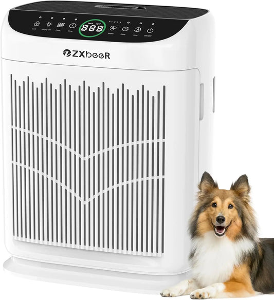 Air Purifier With HEPA Filter PM2.5 Sensor Aroma Quiet Sleep