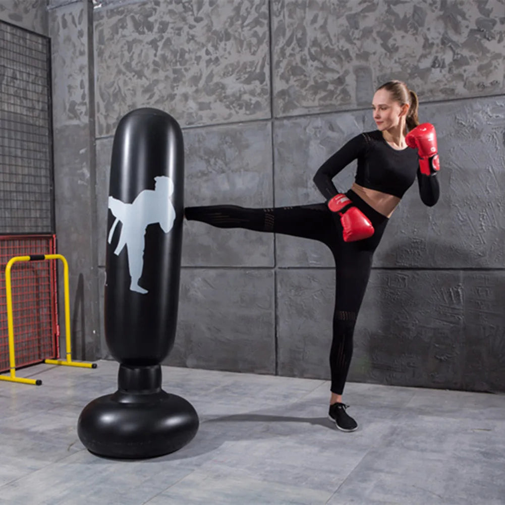 APWIKOGER Inflatable Boxing Bag For Kids And Adults Training
