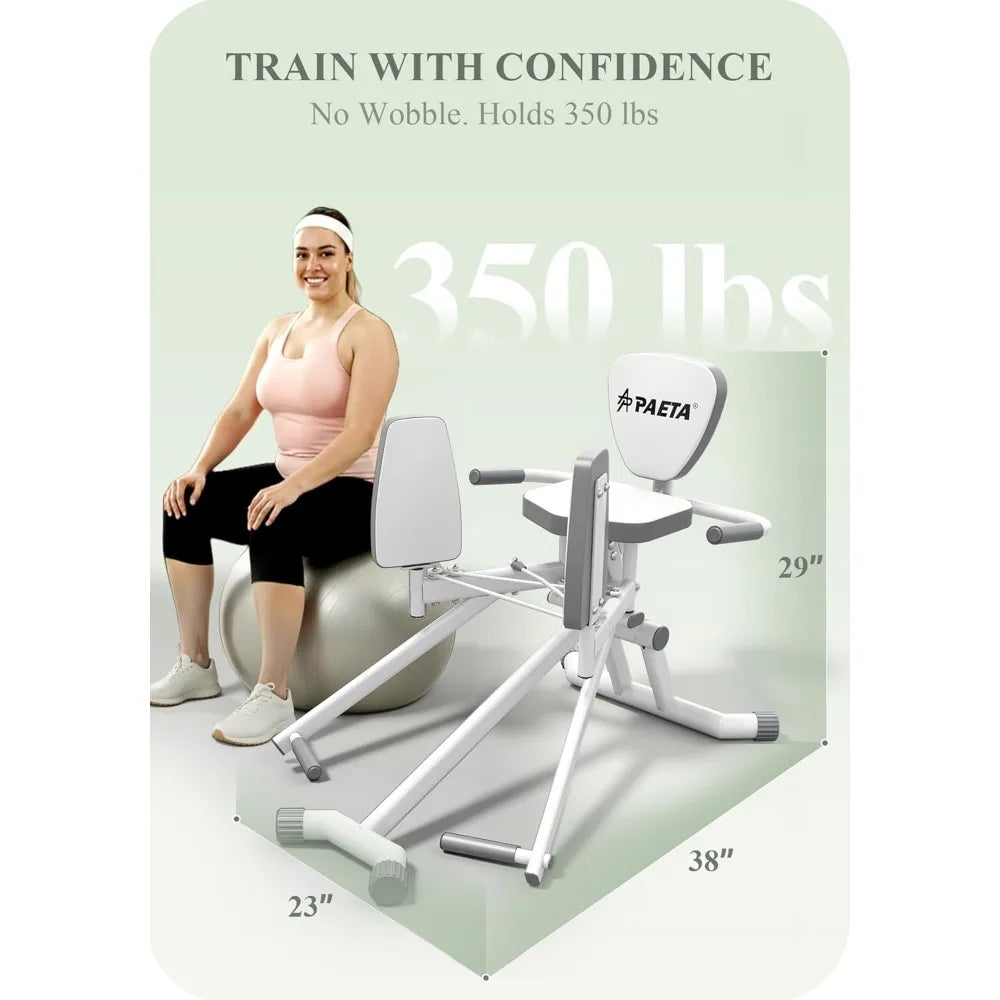 YTYIN Hip Abductor Machine For Home Gym Glute And Leg Toning