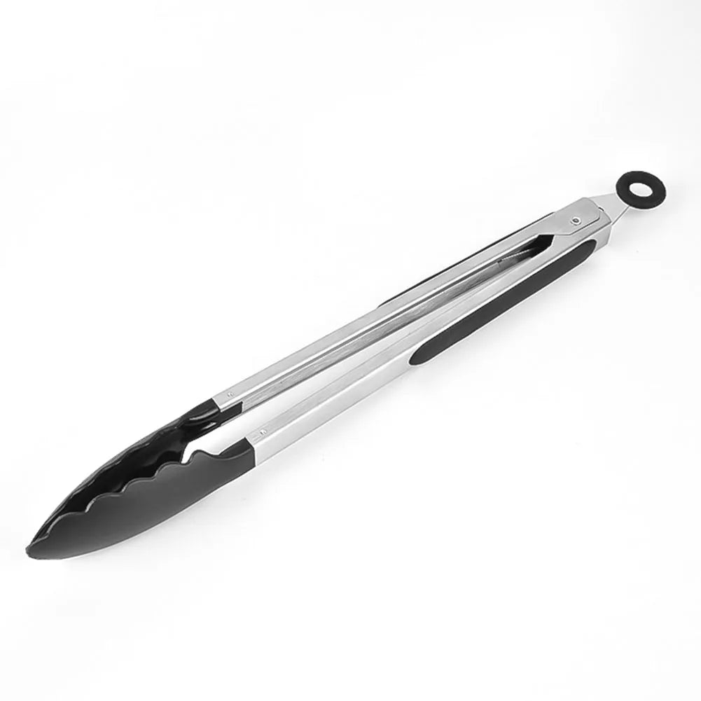 Shunmaii BBQ Grilling Tong Stainless Steel Anti Scalding Utensil