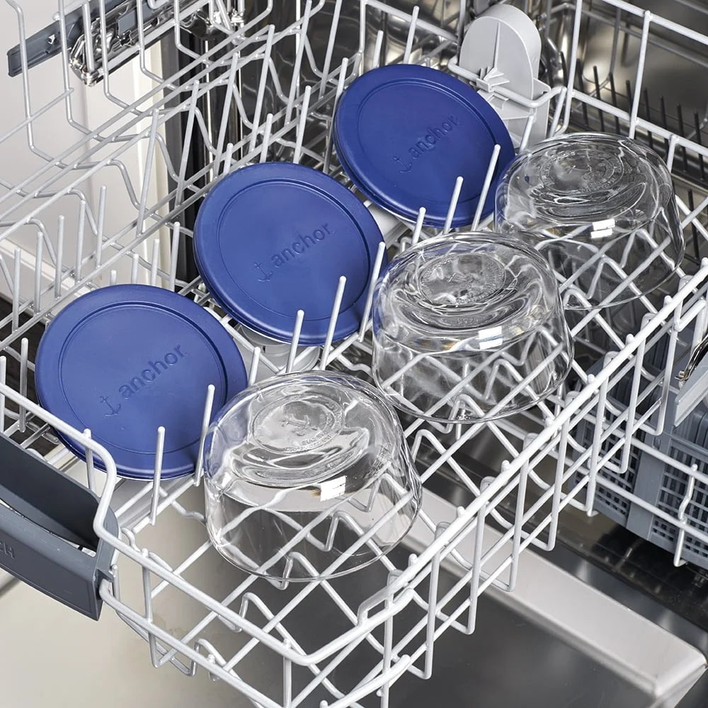 Glass Storage Containers Set of 3 BPA Free Microwave Safe