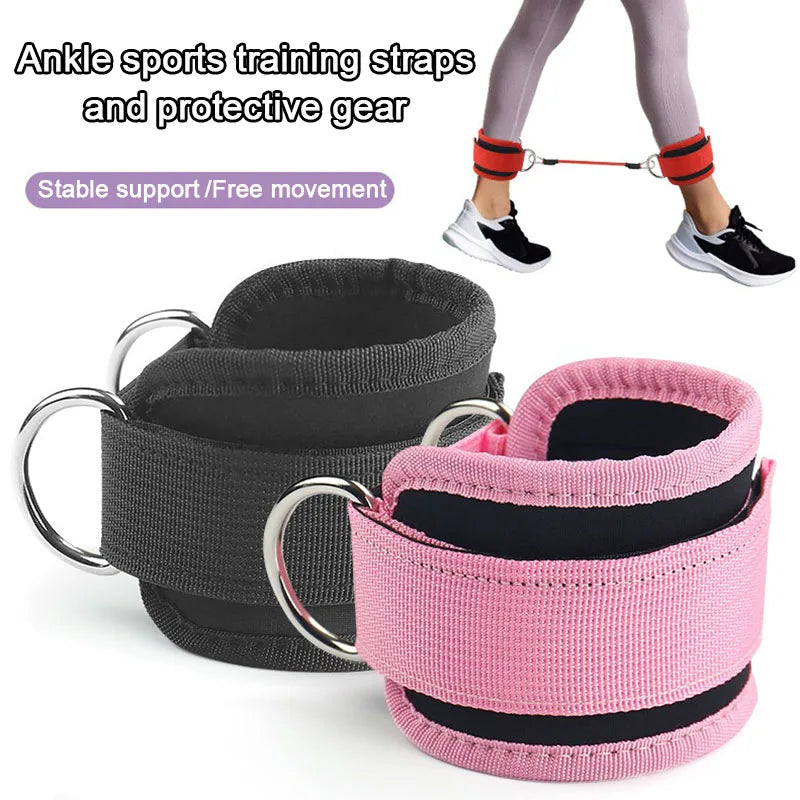 Ankle Straps and Resistance Bands Set for Fitness Training
