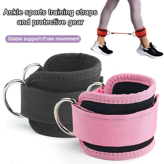 Ankle Straps and Resistance Bands Set for Fitness Training