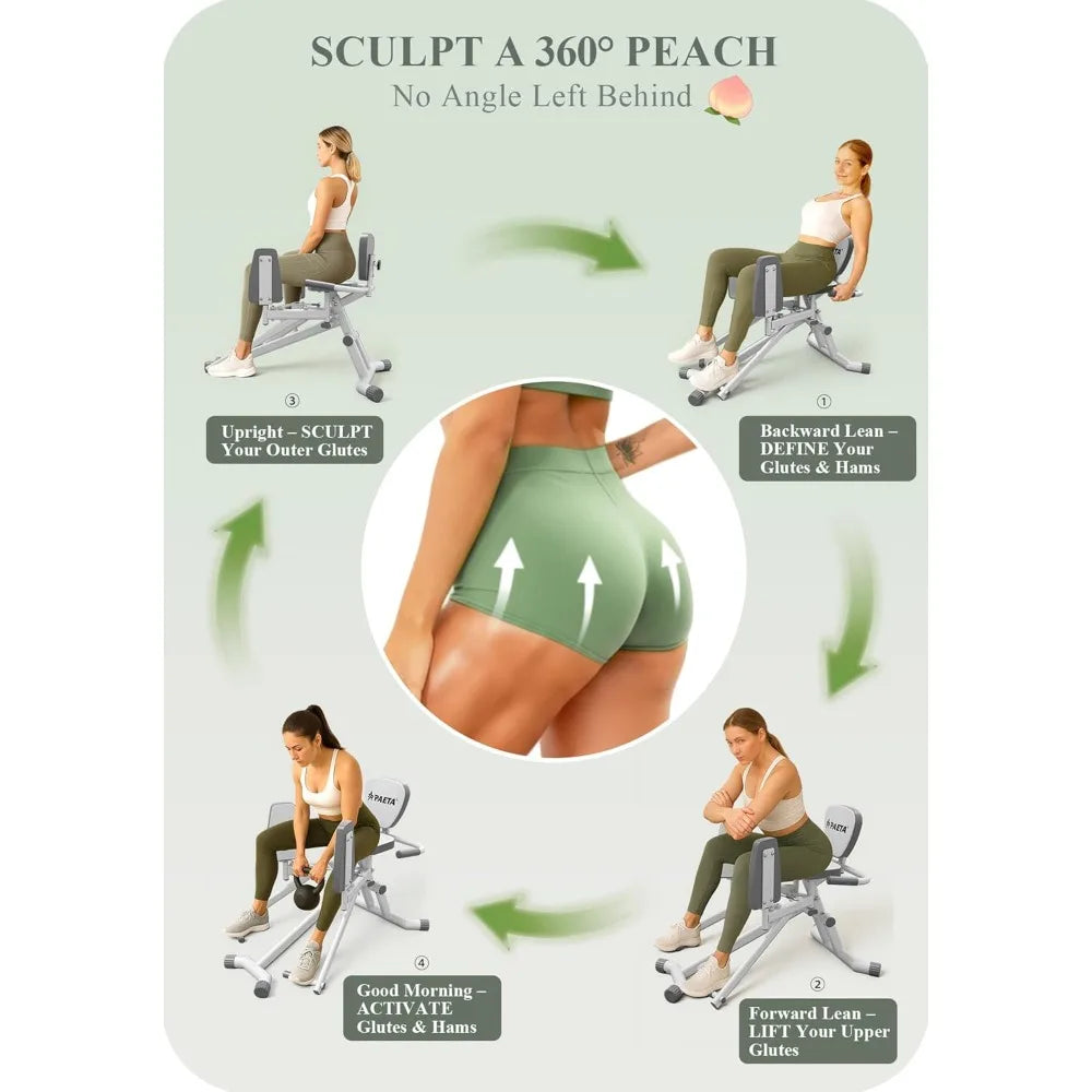 YTYIN Hip Abductor Machine For Home Gym Glute And Leg Toning