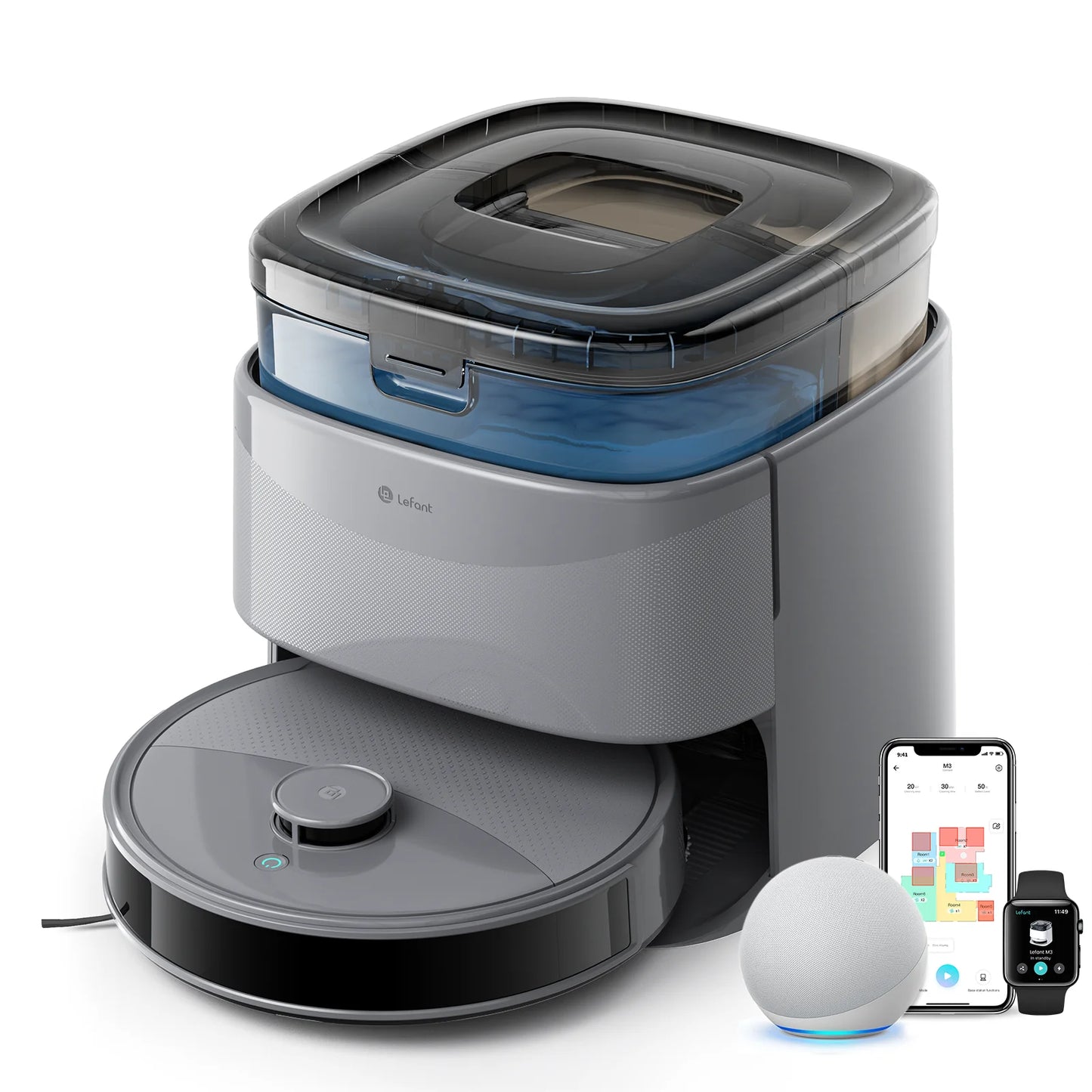 Lefant M3 Max Robot Vacuum And Mop With 20KPa Suction