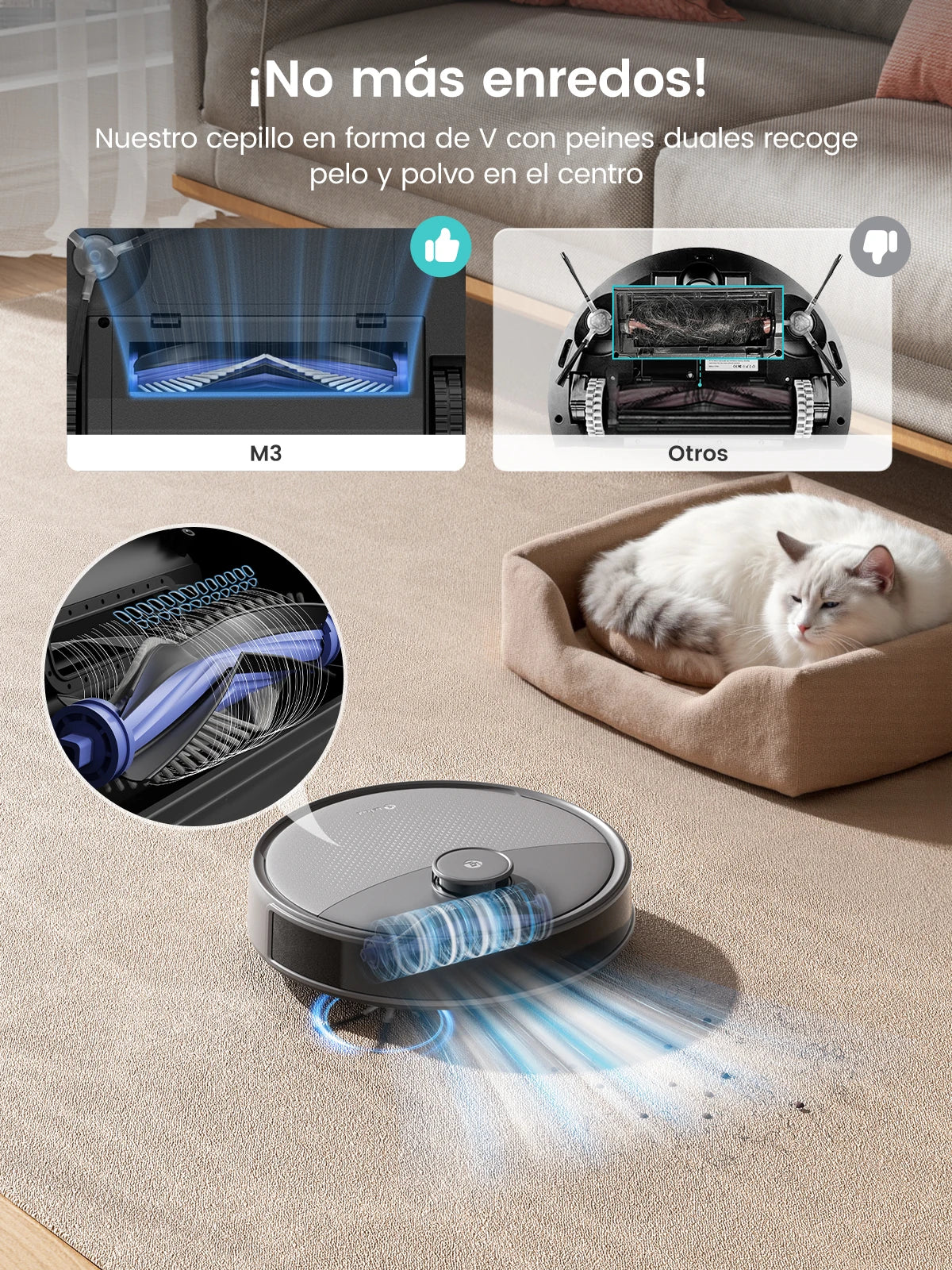 Lefant M3 Max Robot Vacuum And Mop With 20KPa Suction