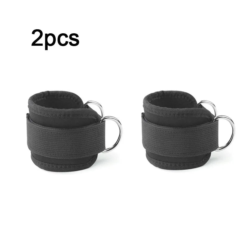 Ankle Straps and Resistance Bands Set for Fitness Training