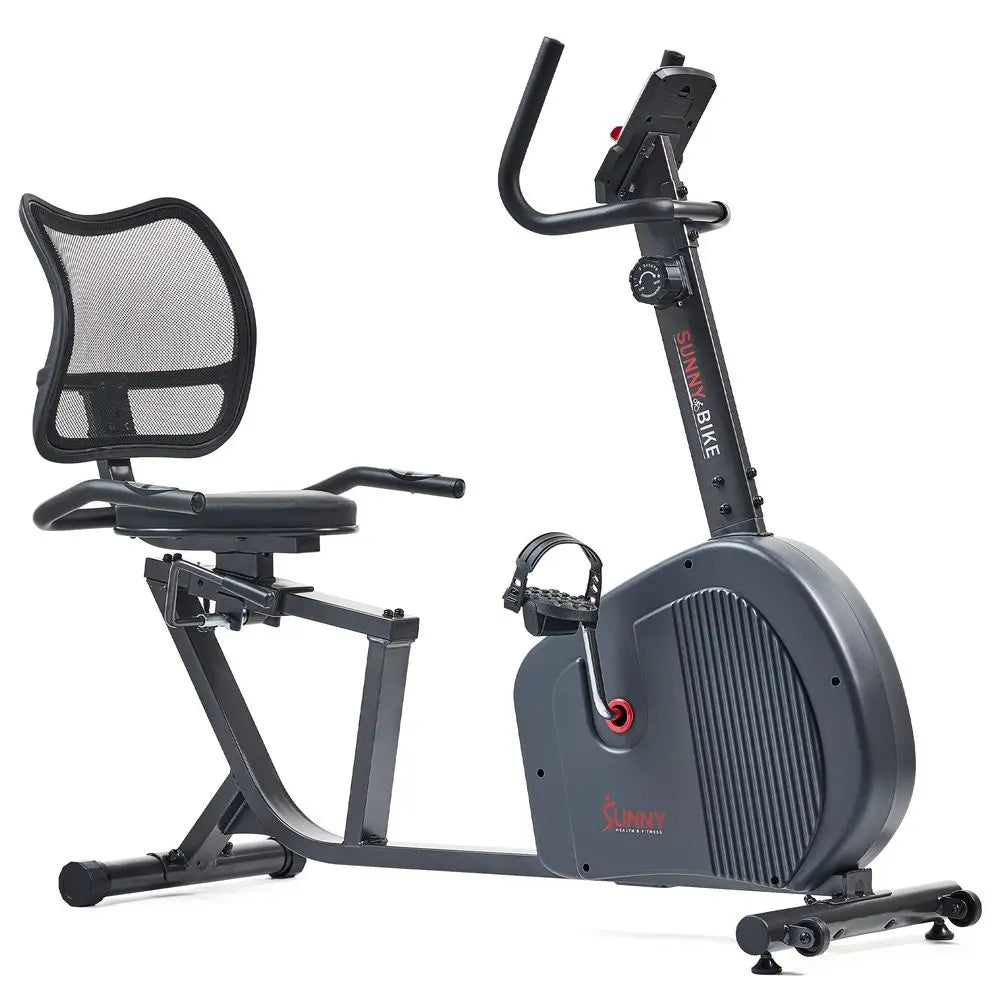 YTYIN Smart Recumbent Exercise Bike With Magnetic Belt Drive