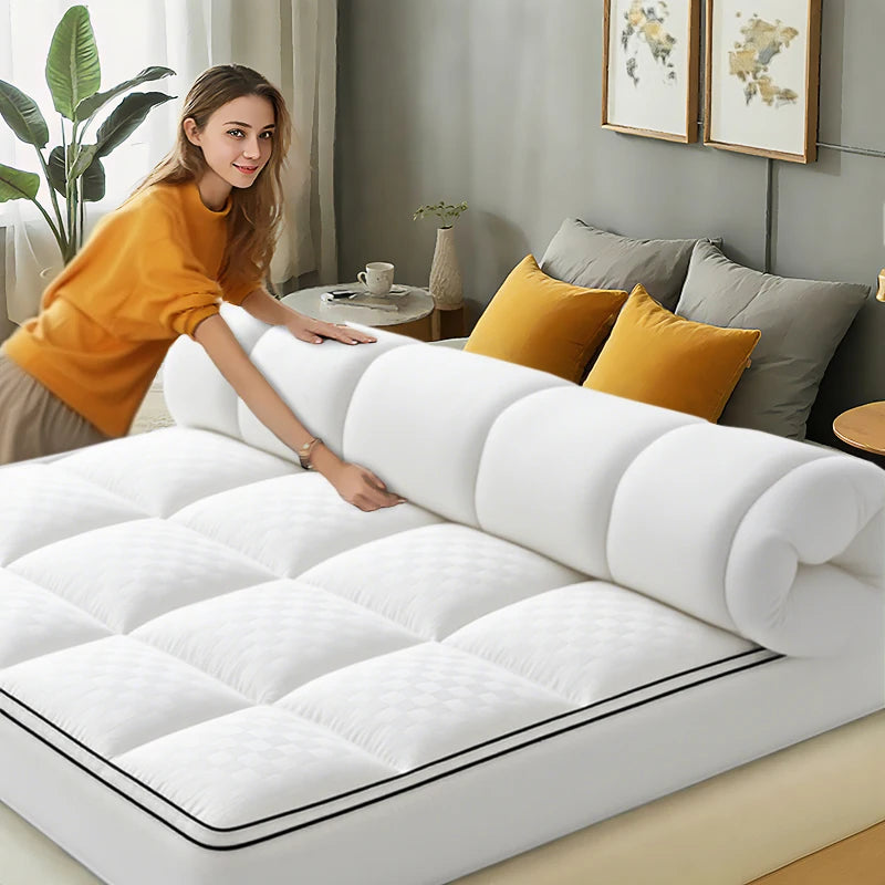 HGETVECN Extra Thick Mattress Topper 1000Gsm Cooling Breathable