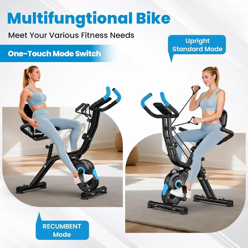 YTYIN Birdfeel Indoor Exercise Bike With 8 Level Magnetic Resistance