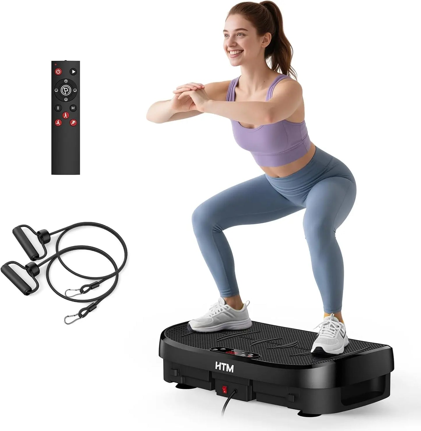 Vibration Plate Fitness Platform Silent Operation With 120 Levels