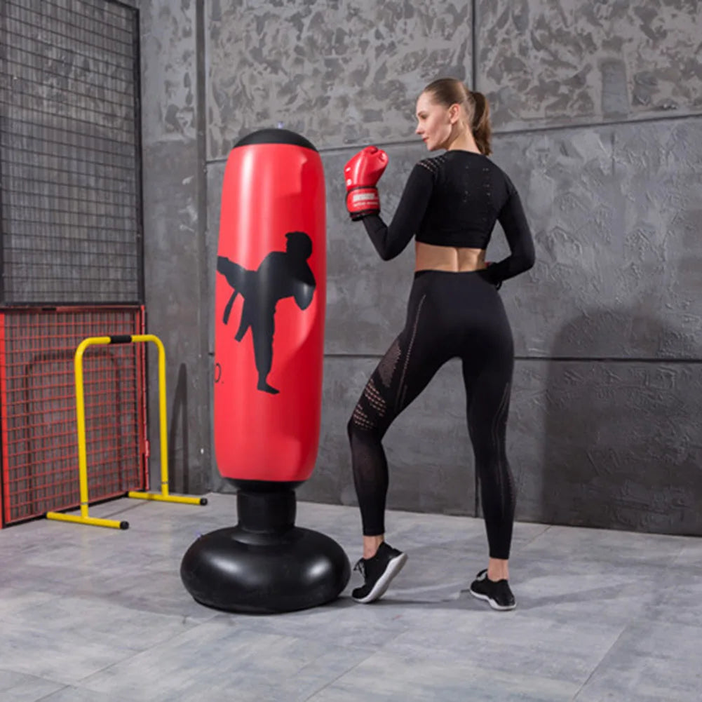 APWIKOGER Inflatable Boxing Bag For Kids And Adults Training