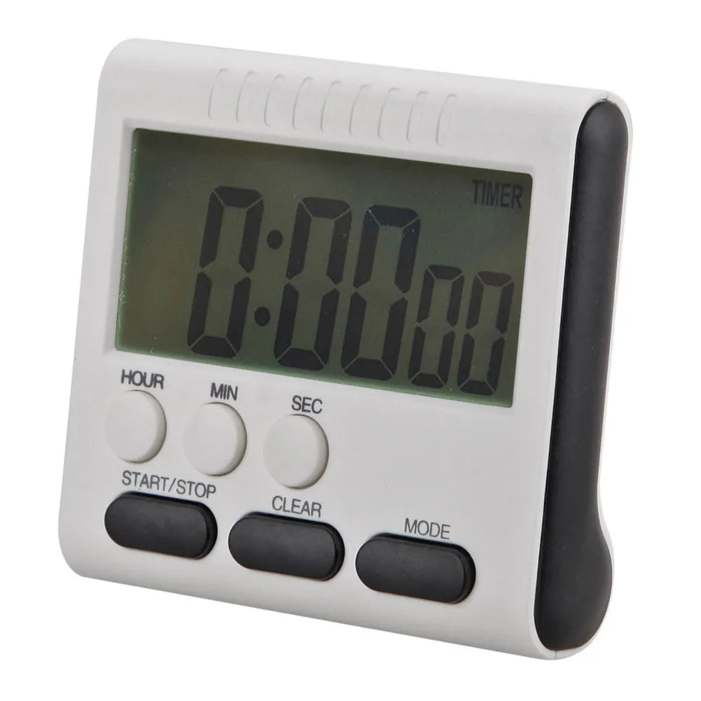 APWIKOGER Multifunction Digital Kitchen Timer 24 Hour Clock