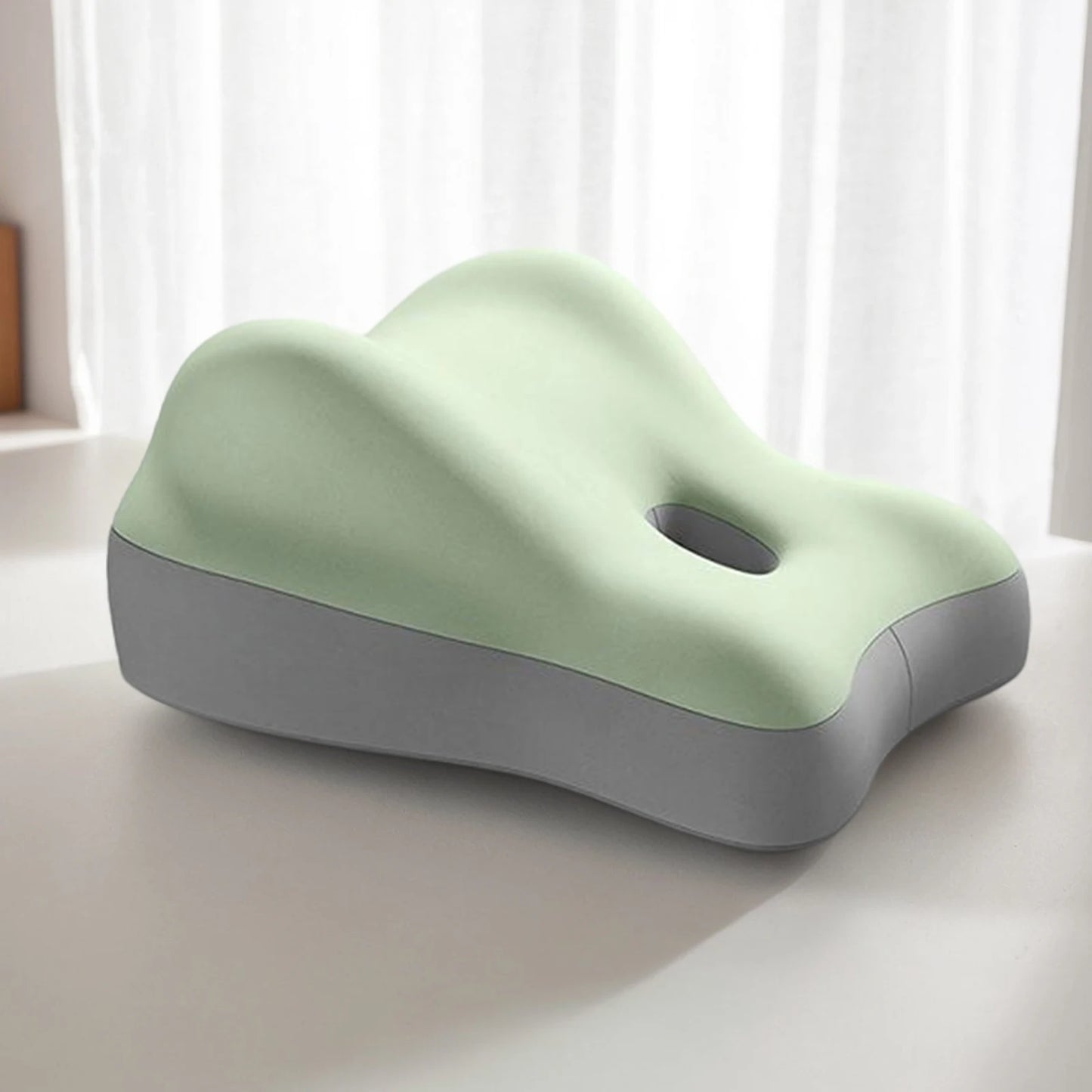 Ergonomic Memory Foam Bed Pillow For Sitting And Pregnancy Comfort