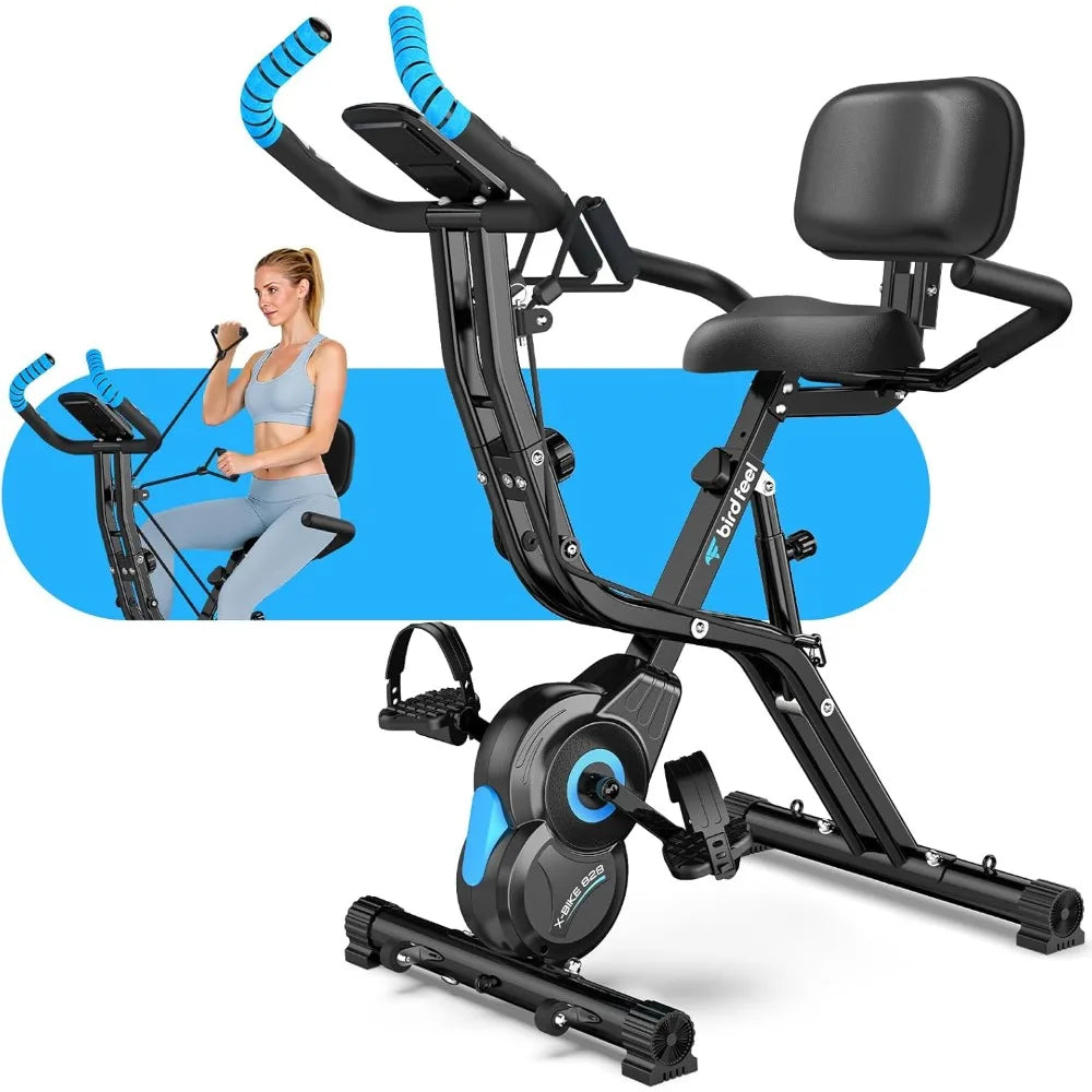 YTYIN Birdfeel Indoor Exercise Bike With 8 Level Magnetic Resistance