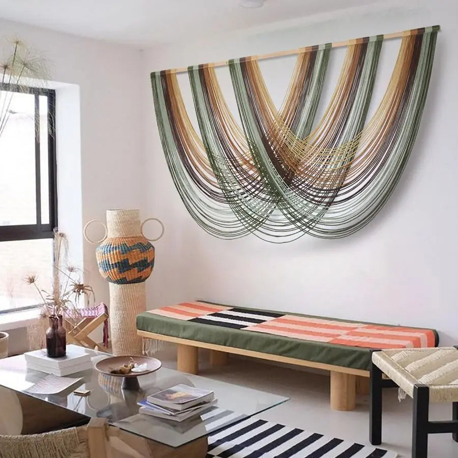 Macrame Wall Hanging Boho Decor Tapestry For Home